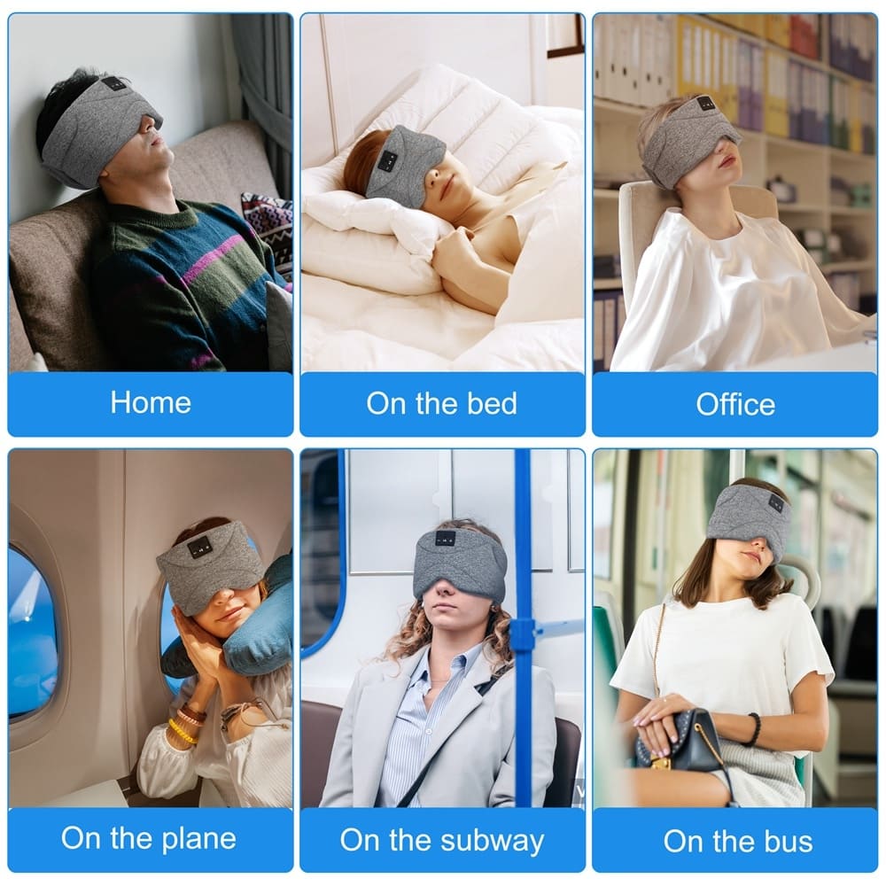 маска для сну з дынамікамі для мабільных смартфонаў маскі для сну